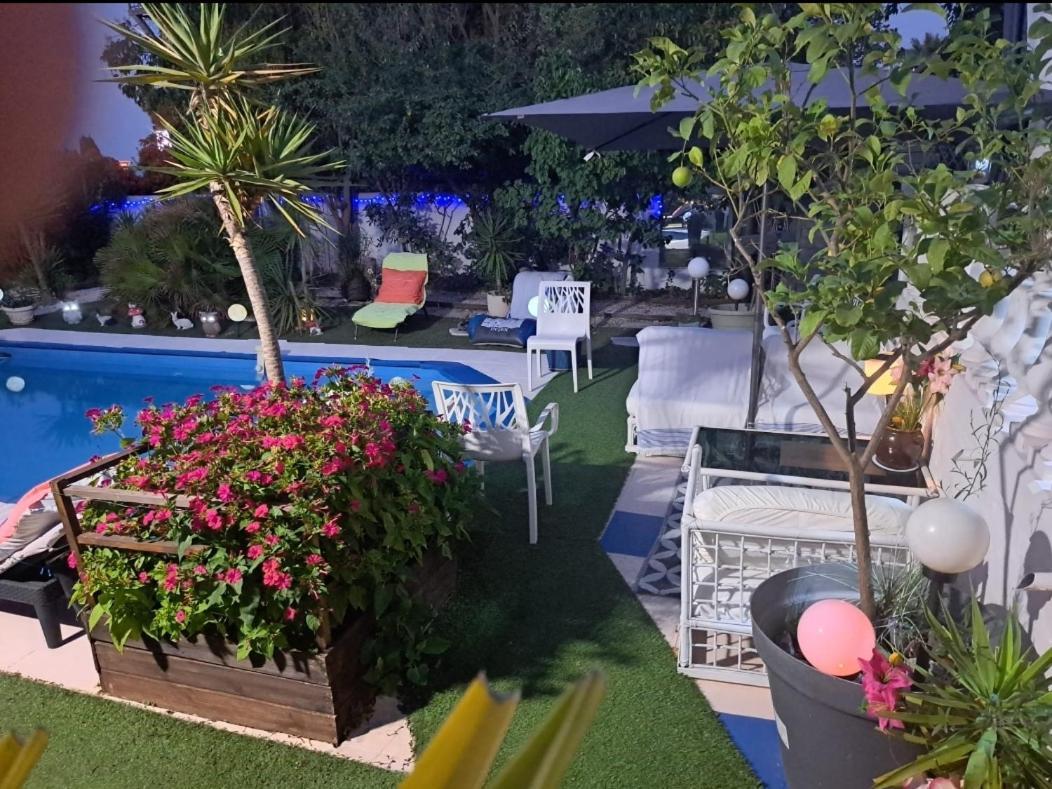 Suite-Junior -Villa Helene - Montpellier Sud - Aeroport- Piscine Privee-2Mn Des Plages Pérols Екстериор снимка